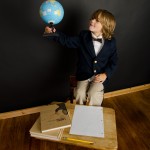 The world in his hands
