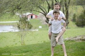 having fun